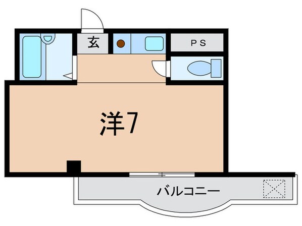 三景マンションの物件間取画像